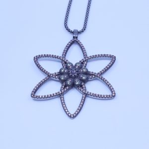 COLGANTE DE PLATA CON CIRCONITAS