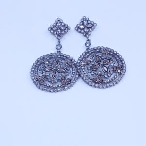 PENDIENTES DE PLATA Y CIRCONITAS VAPOUR