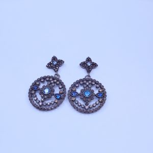 PENDIENTES DE PLATA CON CIRCONITAS VAPOUR